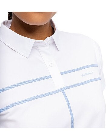 Polo piquet da tennis da donna tennis donna court