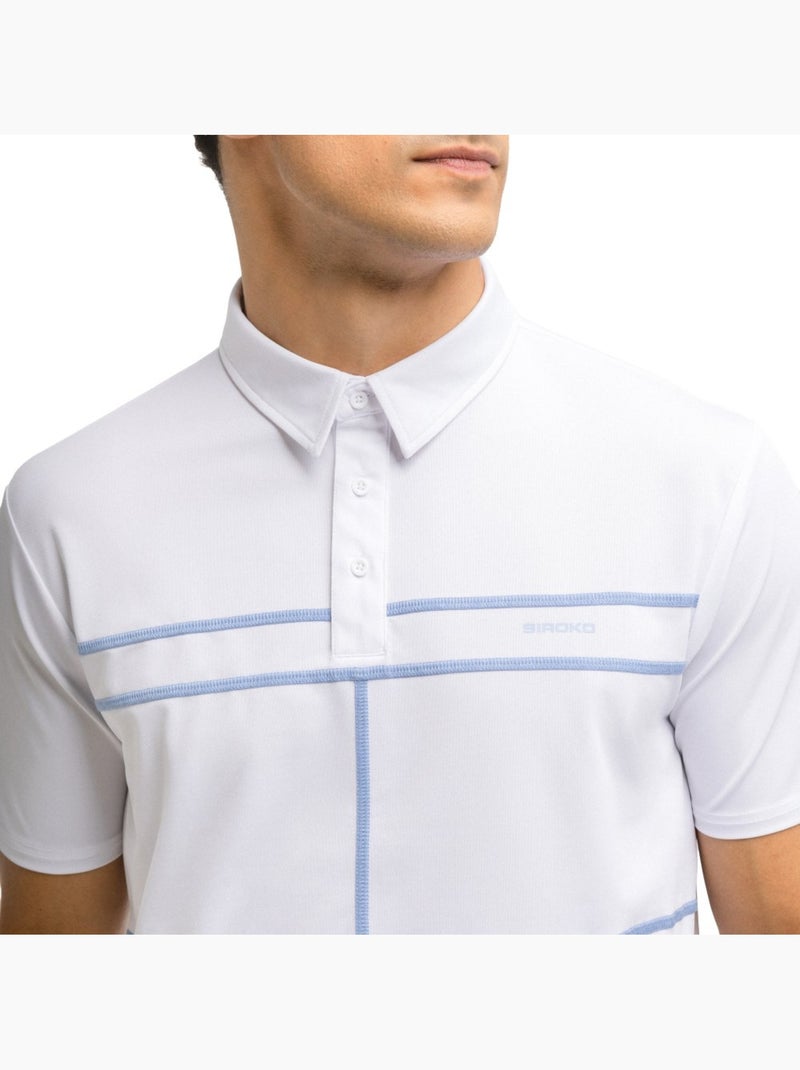 Polo piquet da tennis da uomo tennis uomo slice Bianco - Kiabi