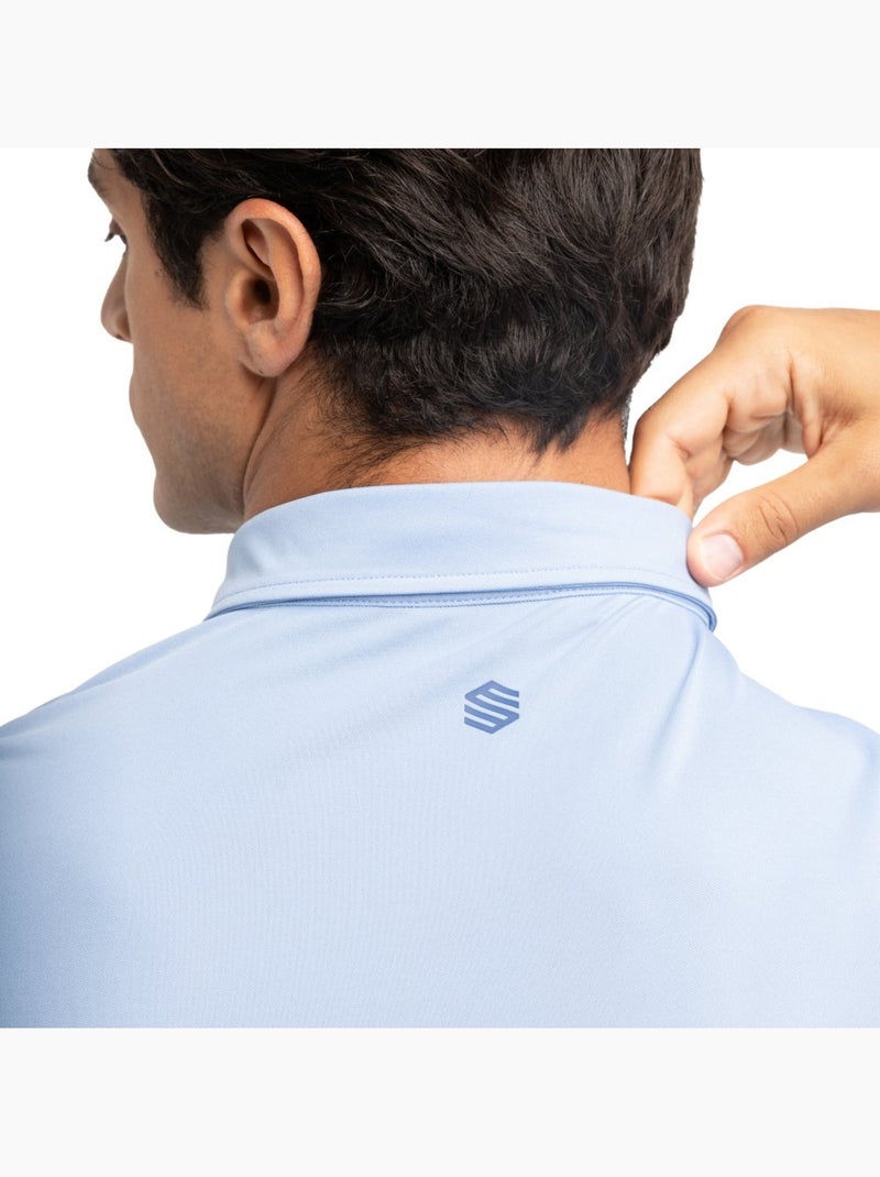 Polo piquet da tennis da uomo tennis uomo slice light Blu - Kiabi
