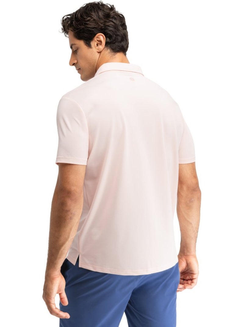 Polo piquet da tennis da uomo tennis uomo slice Rosa - Kiabi