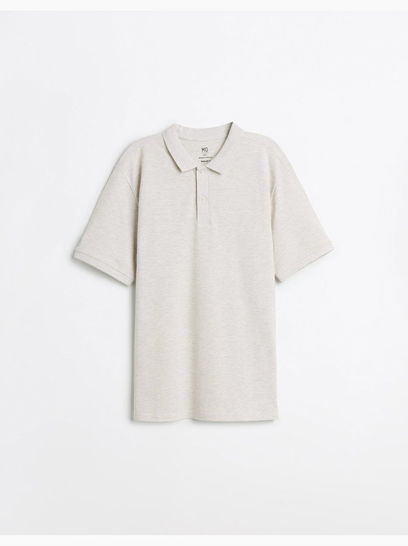 Polo Piquet, MO Fashion Beige - Kiabi