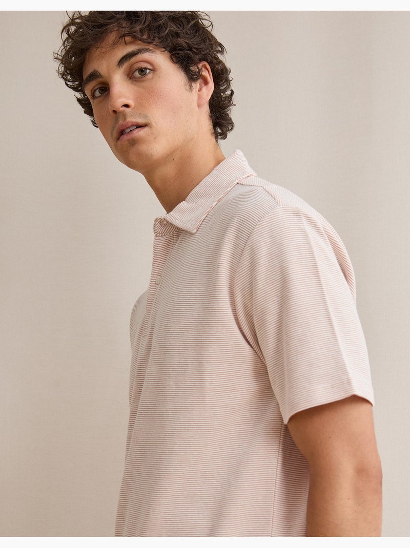 Polo Piquet, MO Fashion Beige - Kiabi