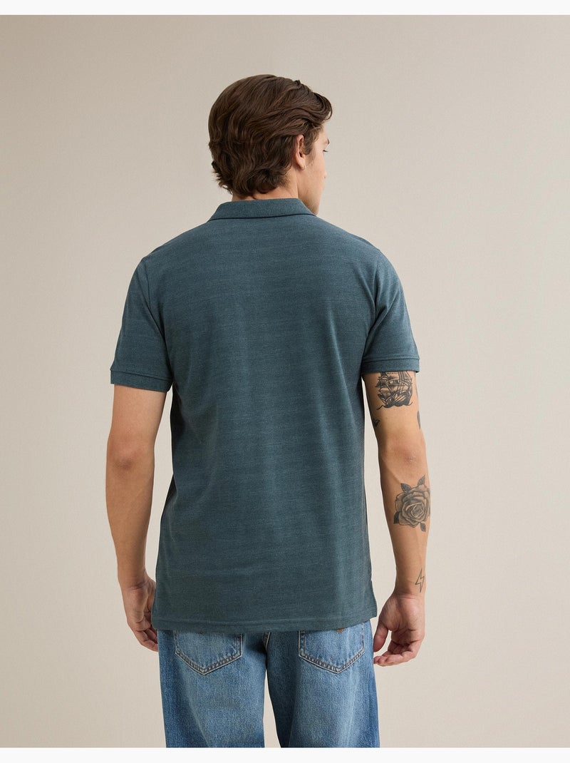 Polo piquet, mo fashion Blu - Kiabi