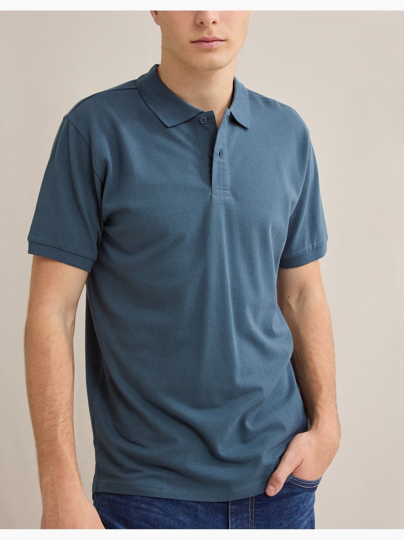 Polo Piquet, MO Fashion Blu - Kiabi