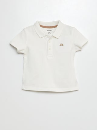 Polo polo piqué in cotone cotone piqué