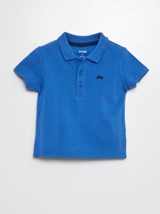 Polo polo piqué in cotone cotone piqué