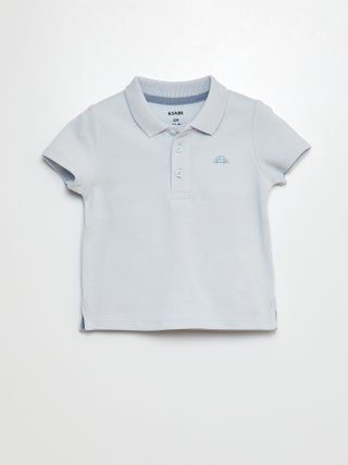 Polo polo piqué in cotone cotone piqué