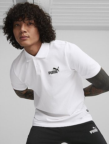 Polo 'Puma' in piqué di cotone