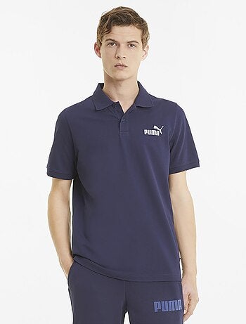 Polo 'Puma' in piqué di cotone