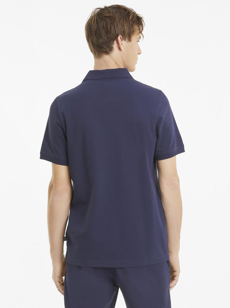 Polo 'Puma' in piqué di cotone BLU - Kiabi