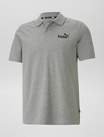 Polo 'Puma' in piqué di cotone