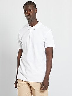 Polo regular tinta unita - Kiabi