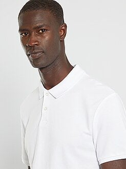 Polo regular tinta unita - Kiabi