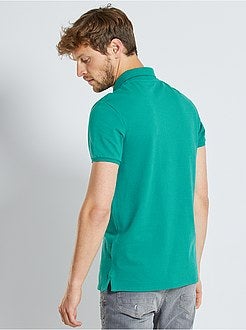 Polo regular tinta unita - Kiabi