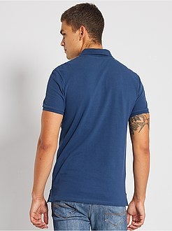 Polo regular tinta unita - Kiabi