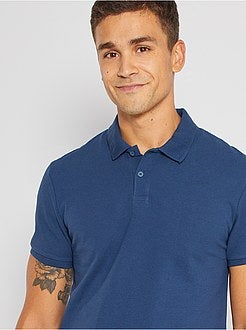 Polo regular tinta unita - Kiabi
