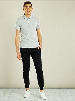 Polo regular tinta unita - Kiabi