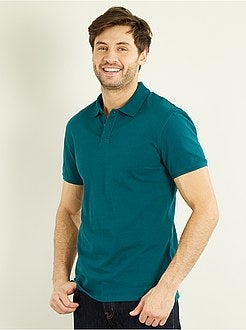 Polo regular tinta unita - Kiabi