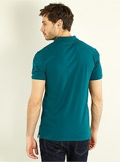 Polo regular tinta unita - Kiabi