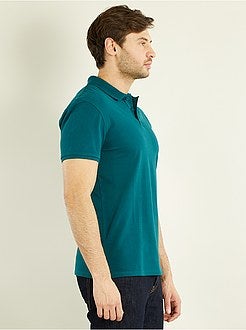 Polo regular tinta unita - Kiabi