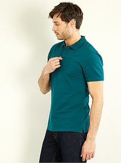 Polo regular tinta unita - Kiabi