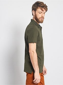 Uomo dalla S alla XXL - Polo regular tinta unita - Kiabi