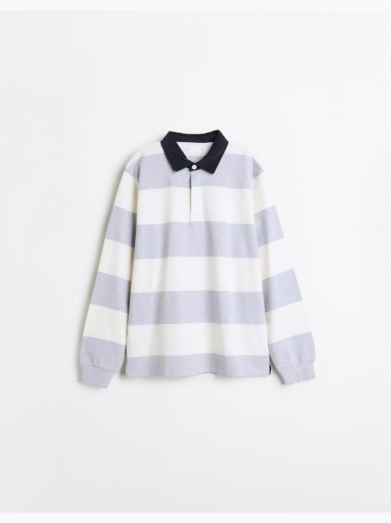 Polo rugby, mo fashion Grigio - Kiabi