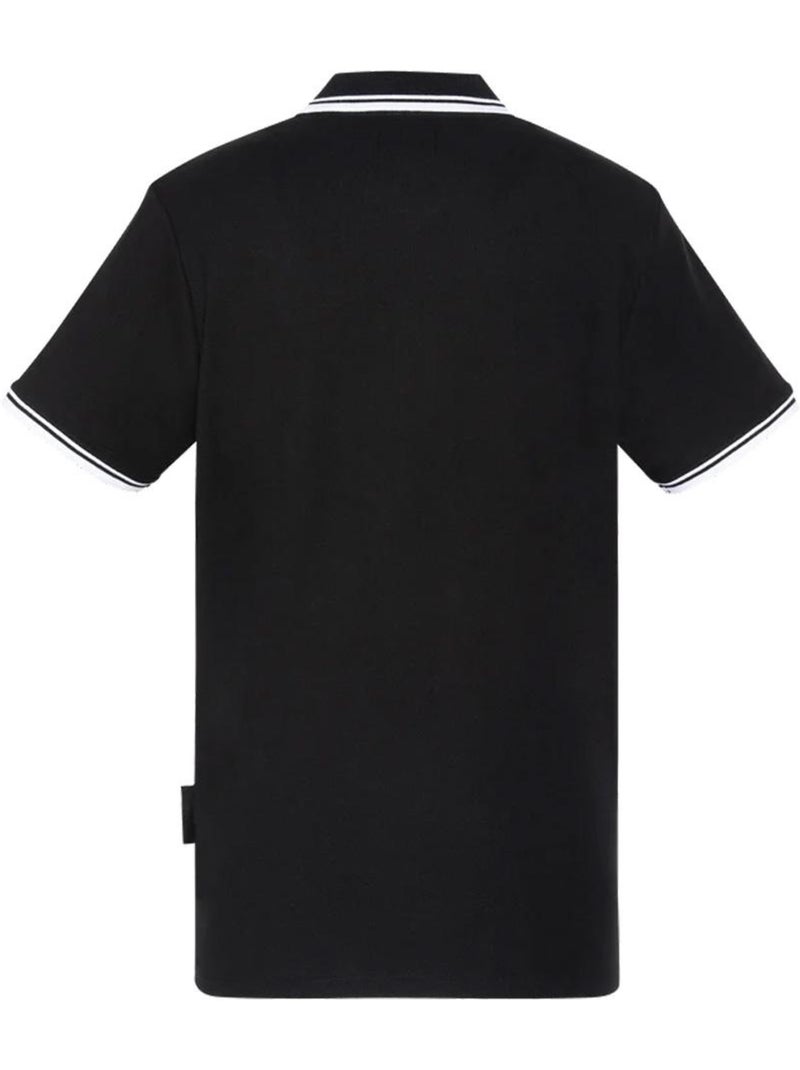 Polo schott da uomo Nero - Kiabi