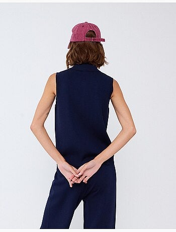 Polo senza maniche, mo fashion