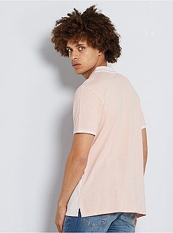 Polo slim colorblock - Kiabi