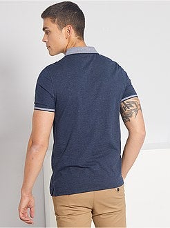 Polo slim in jersey - Kiabi