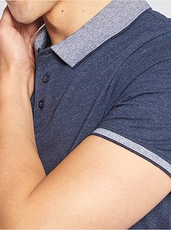 Polo slim in jersey - Kiabi