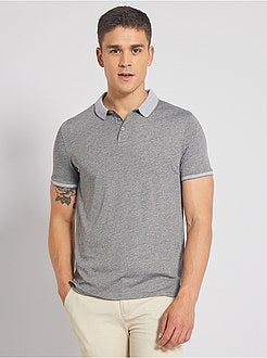 Polo slim in jersey - Kiabi