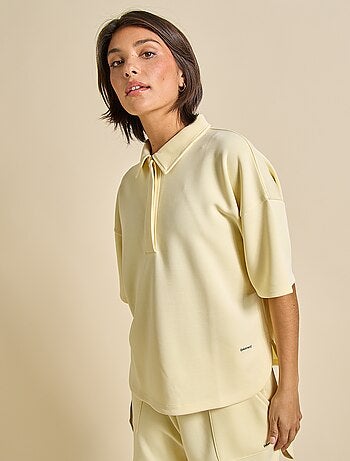 Polo sportiva oversize - (ekstract)