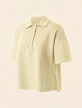 Polo sportiva oversize - (ekstract)