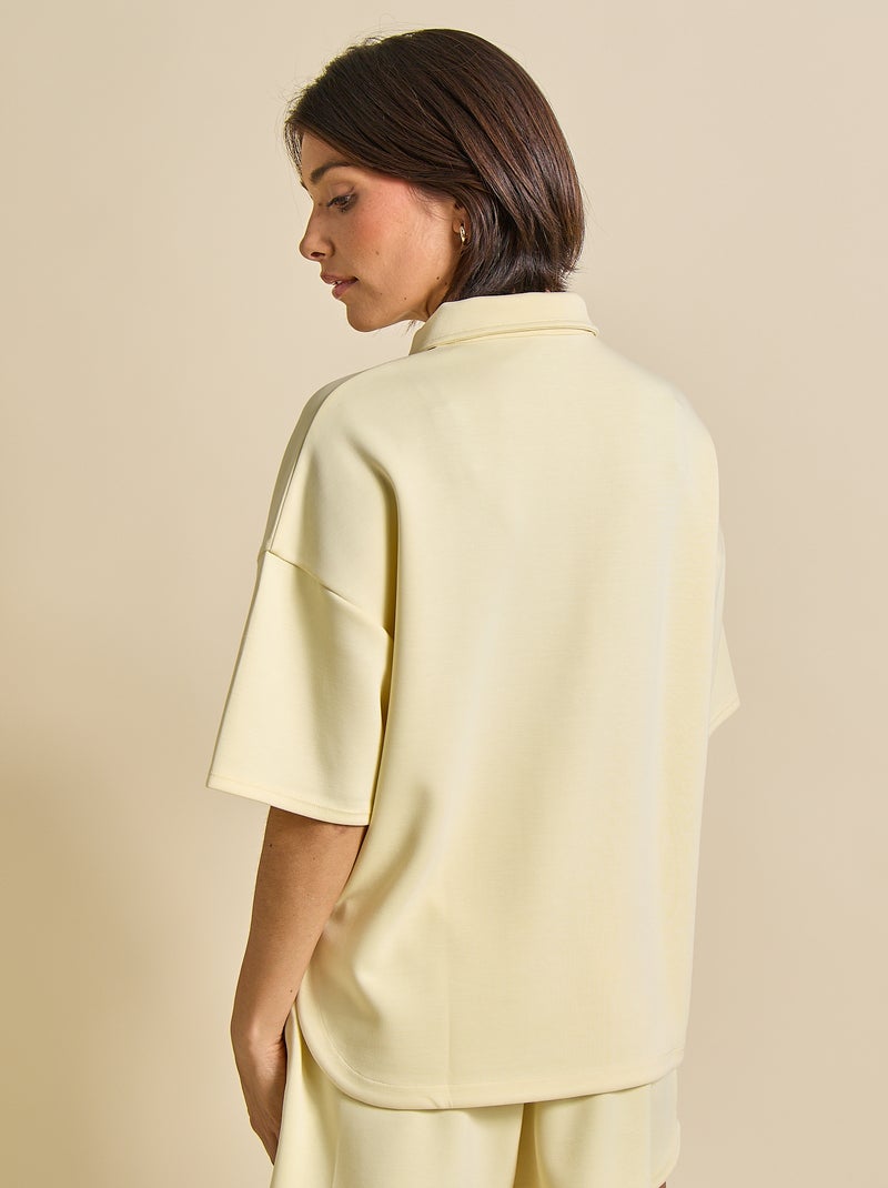 Polo sportiva oversize - (ekstract) Giallo - Kiabi