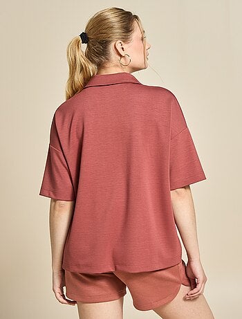 Polo sportiva oversize - (ekstract)