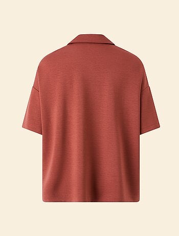 Polo sportiva oversize - (ekstract)