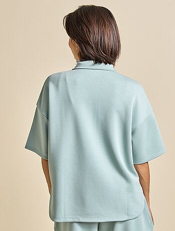 Polo sportiva oversize - (ekstract)