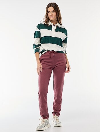 Polo stile rugby a maniche lunghe