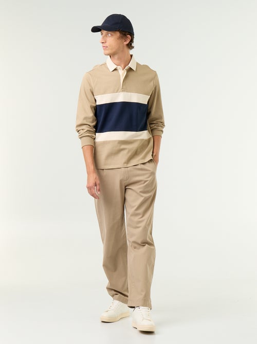 Polo stile rugby a maniche lunghe - Kiabi Polo stile rugby a maniche lunghe - Kiabi