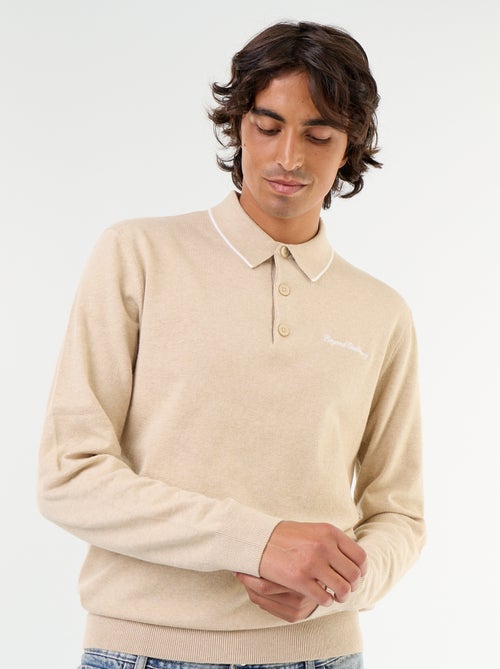 Polo stile rugby a maniche lunghe - Kiabi Polo stile rugby a maniche lunghe - Kiabi