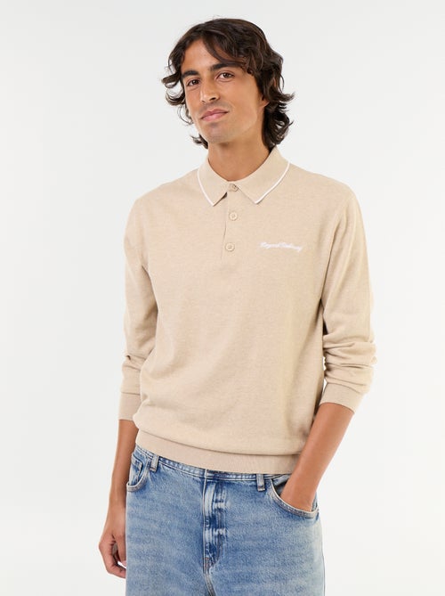 Polo stile rugby a maniche lunghe - Kiabi Polo stile rugby a maniche lunghe - Kiabi