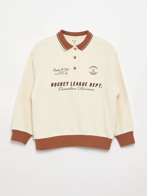 Polo stile rugby a maniche lunghe - Kiabi Polo stile rugby a maniche lunghe - Kiabi