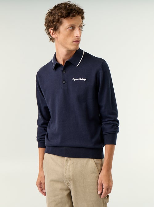 Polo stile rugby a maniche lunghe - Kiabi Polo stile rugby a maniche lunghe - Kiabi