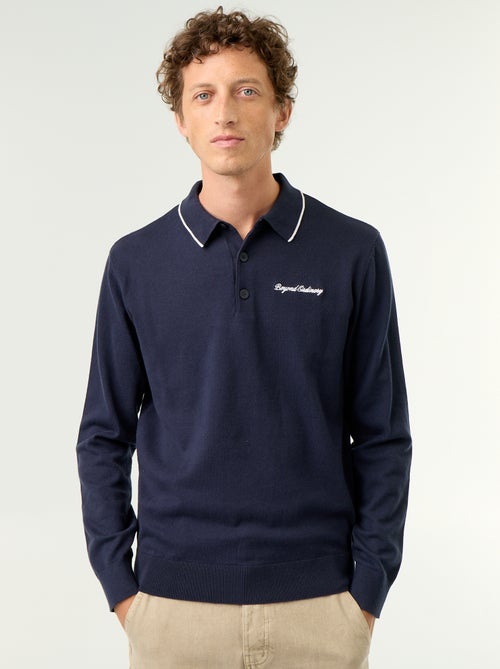 Polo stile rugby a maniche lunghe - Kiabi Polo stile rugby a maniche lunghe - Kiabi
