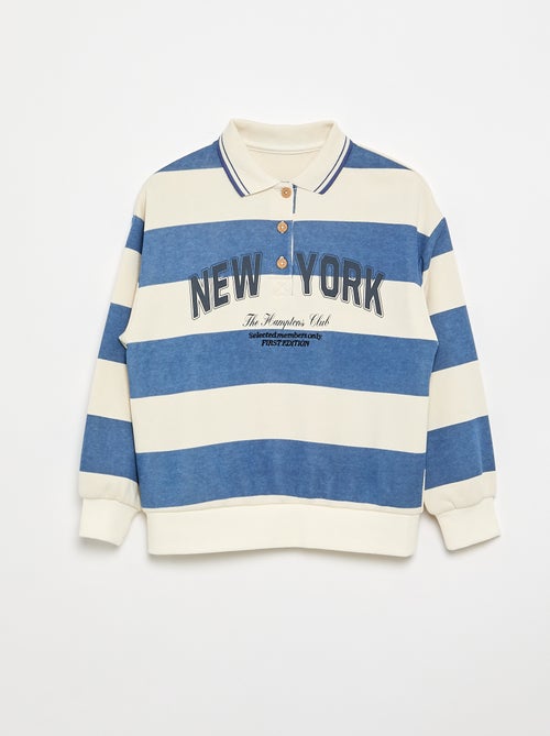 Polo stile rugby a maniche lunghe - Kiabi Polo stile rugby a maniche lunghe - Kiabi