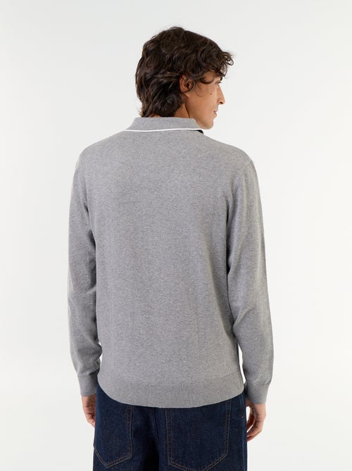 Polo stile rugby a maniche lunghe - Kiabi Polo stile rugby a maniche lunghe - Kiabi