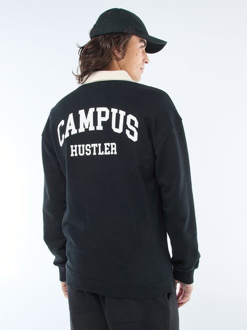 Polo stile rugby a maniche lunghe - Kiabi