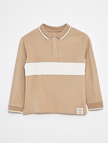 Polo stile rugby in maglia jersey